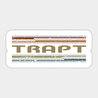 Trapt Retro Lines Sticker